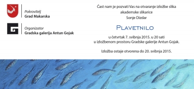 Izložba slika “PLAVETNILO”