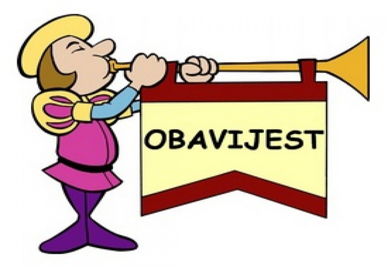 Obavijest!