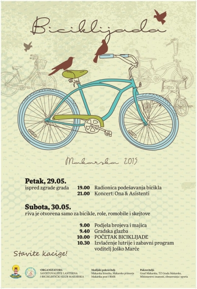 Biciklijada Makarska 2015.