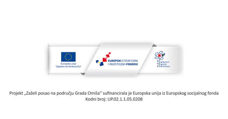 Grad Omiš zapošljava u sklopu projekta „Zaželi“